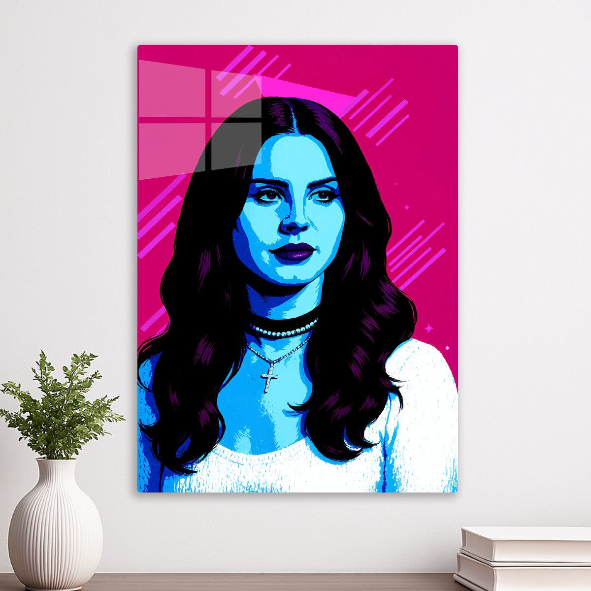 Lana Del Rey Pop Art Portrait
