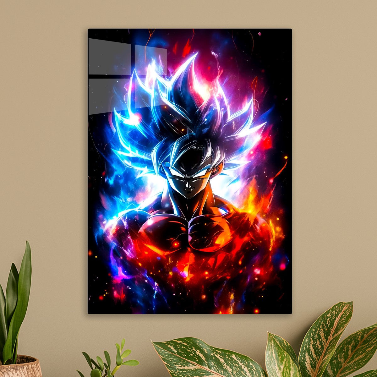 Goku Red-Blue Energy Mix
