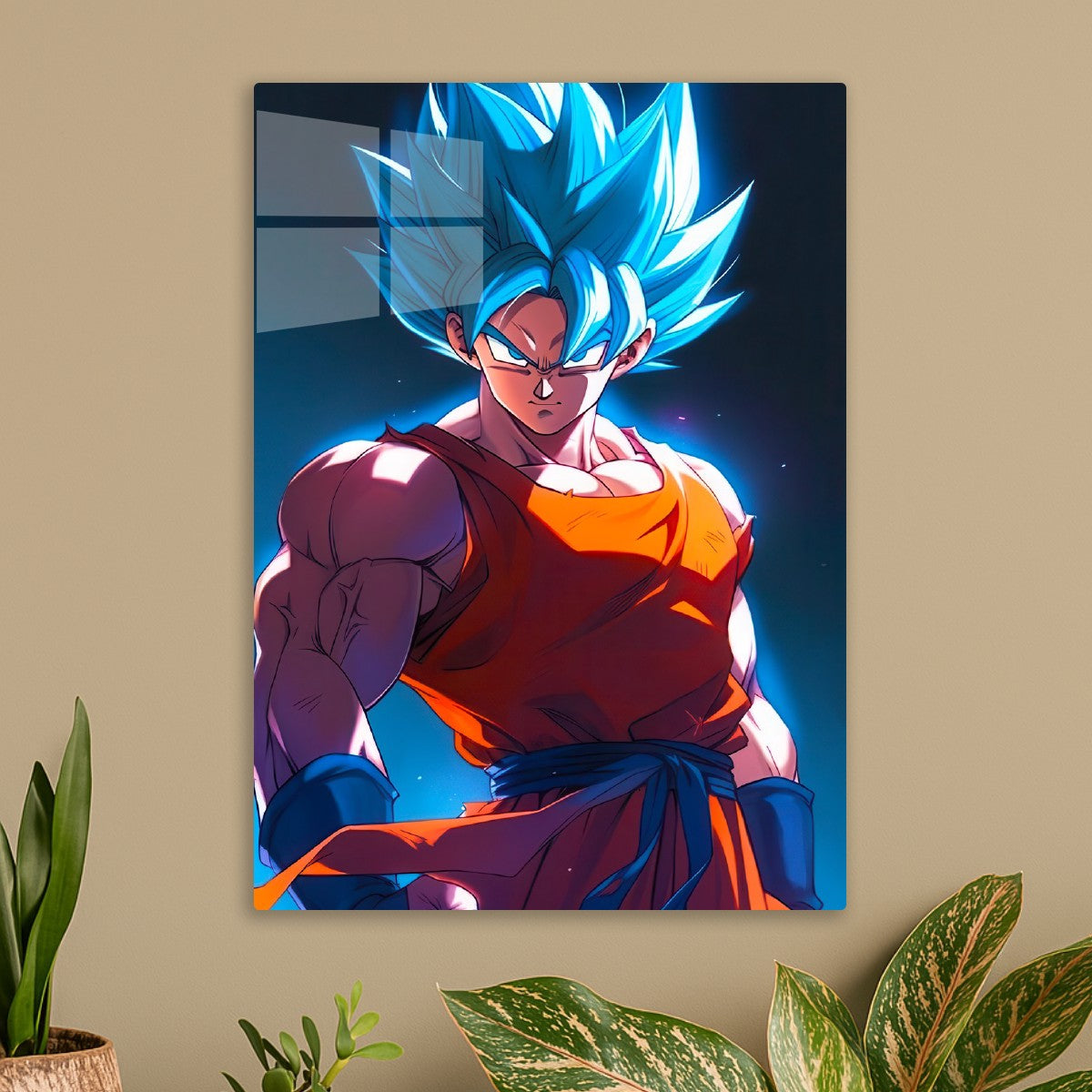 Goku Blue Form Calm Look