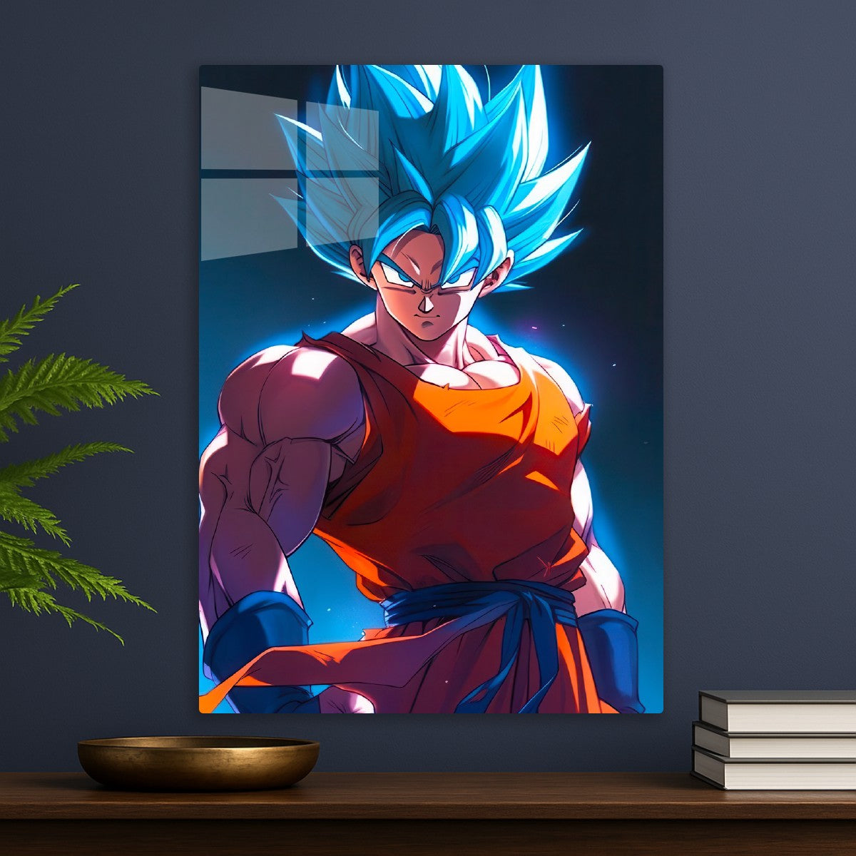 Goku Blue Form Calm Look