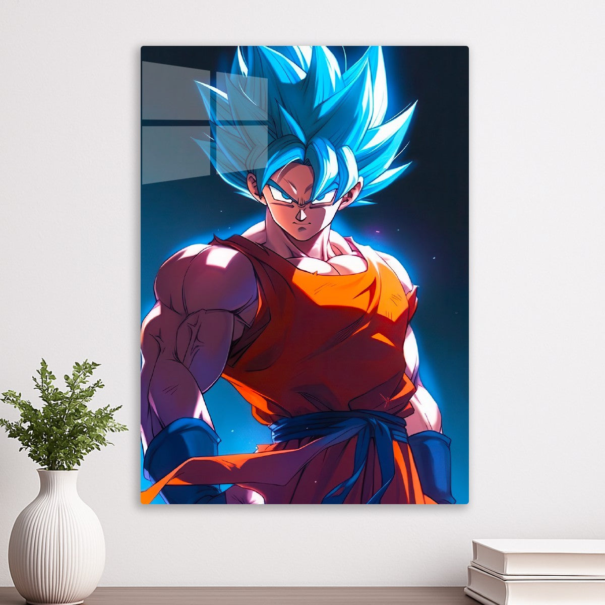 Goku Blue Form Calm Look