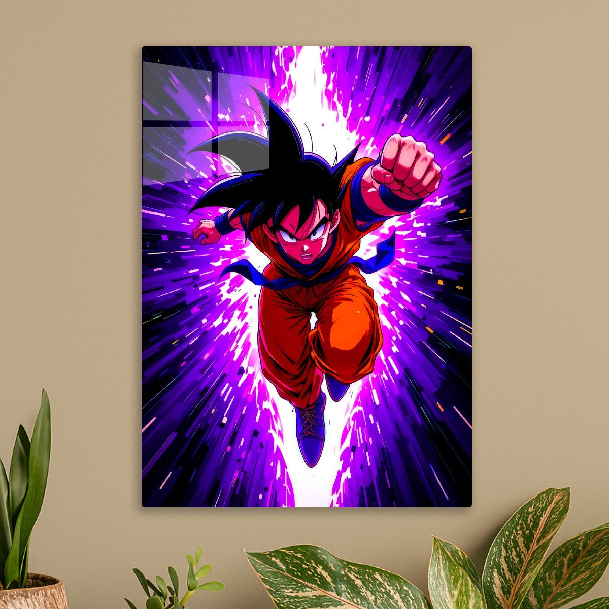 Goku Charging Forward