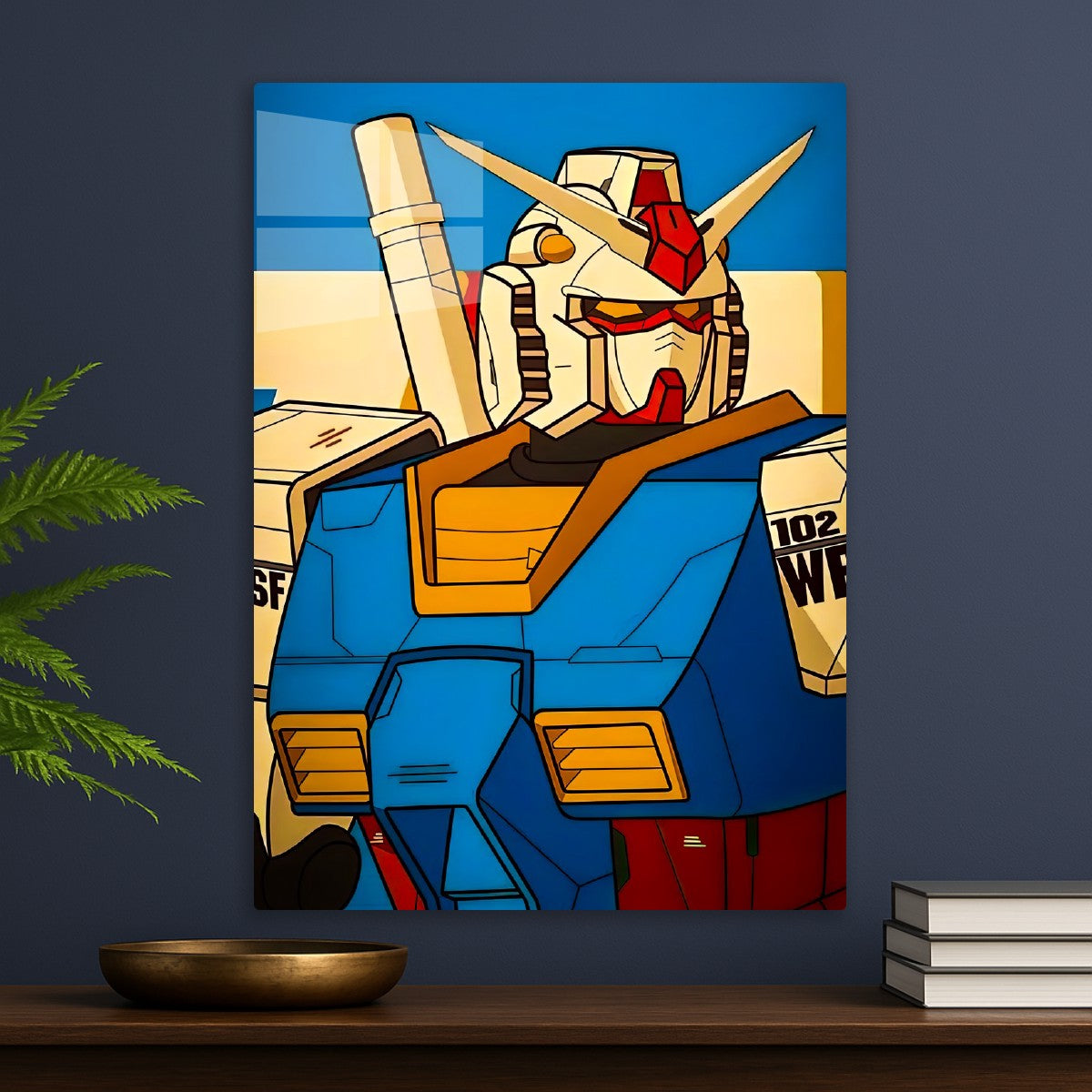 Retro RX-78-2 Style Art