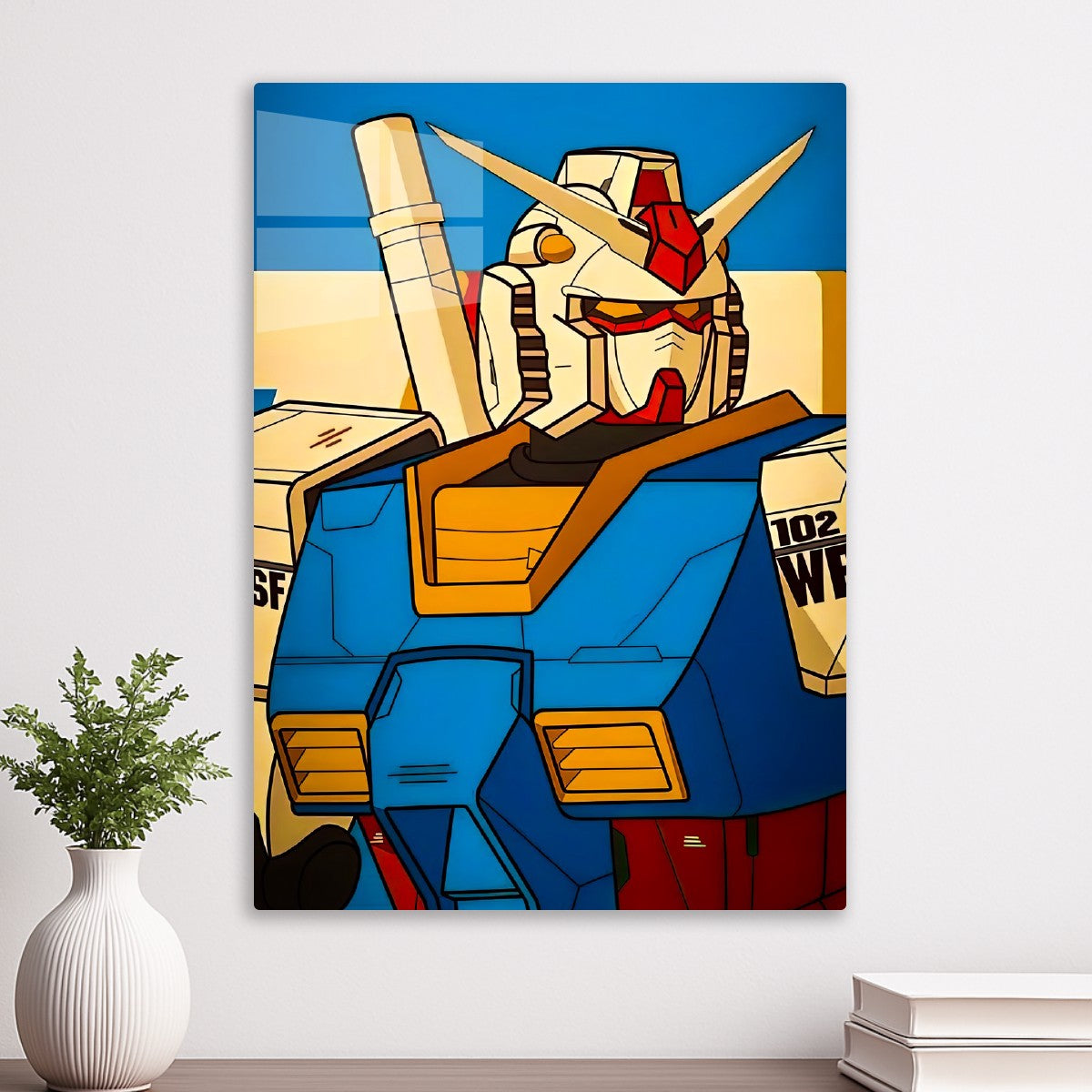 Retro RX-78-2 Style Art