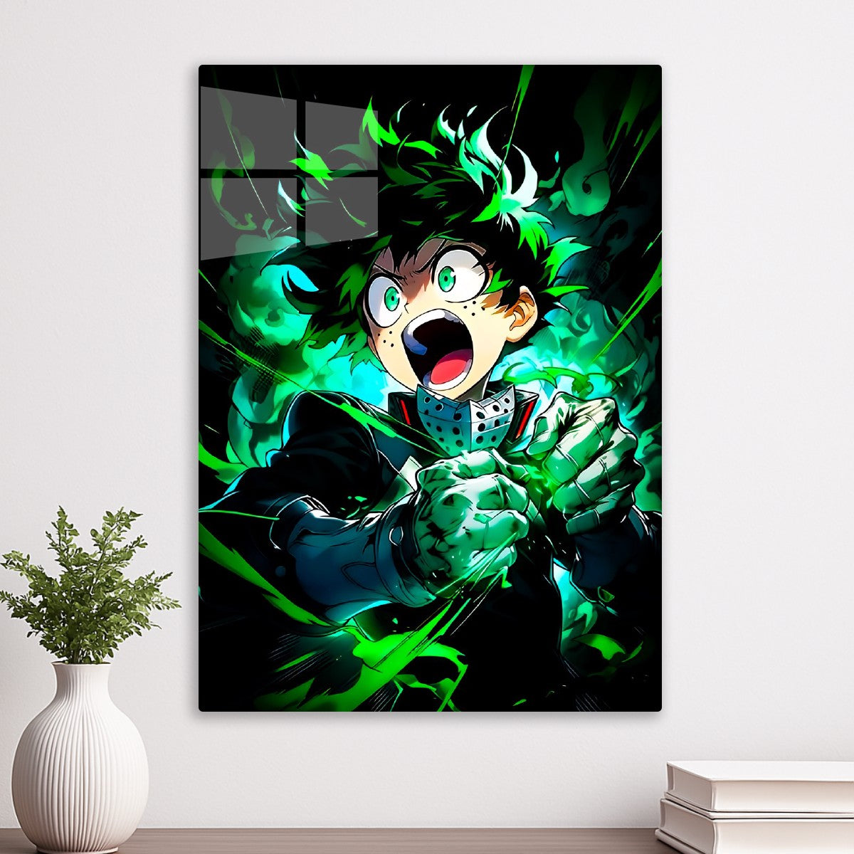 Deku Shocked Power Up