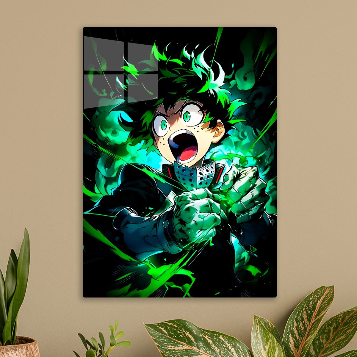 Deku Shocked Power Up