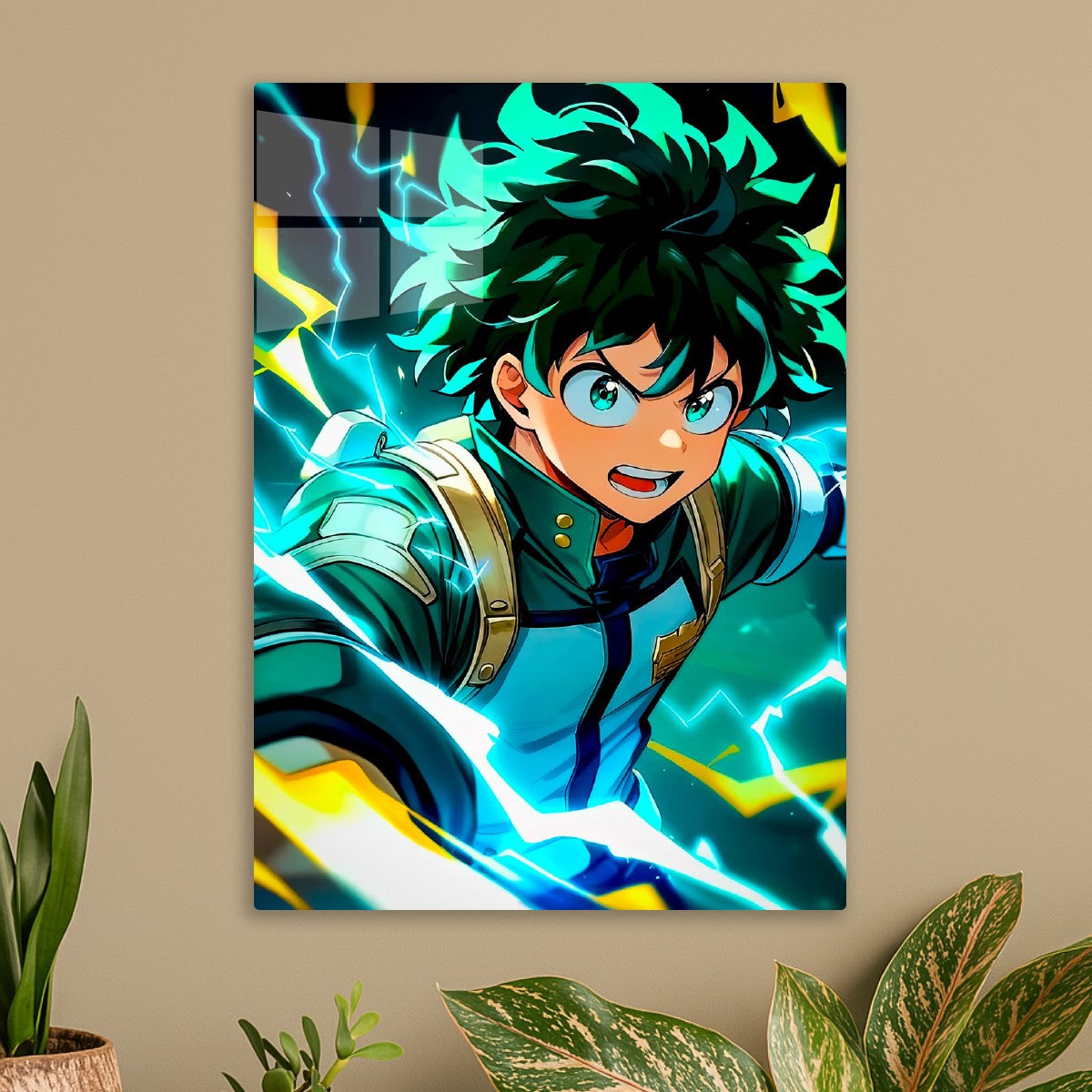 Deku Charging Bright Smile