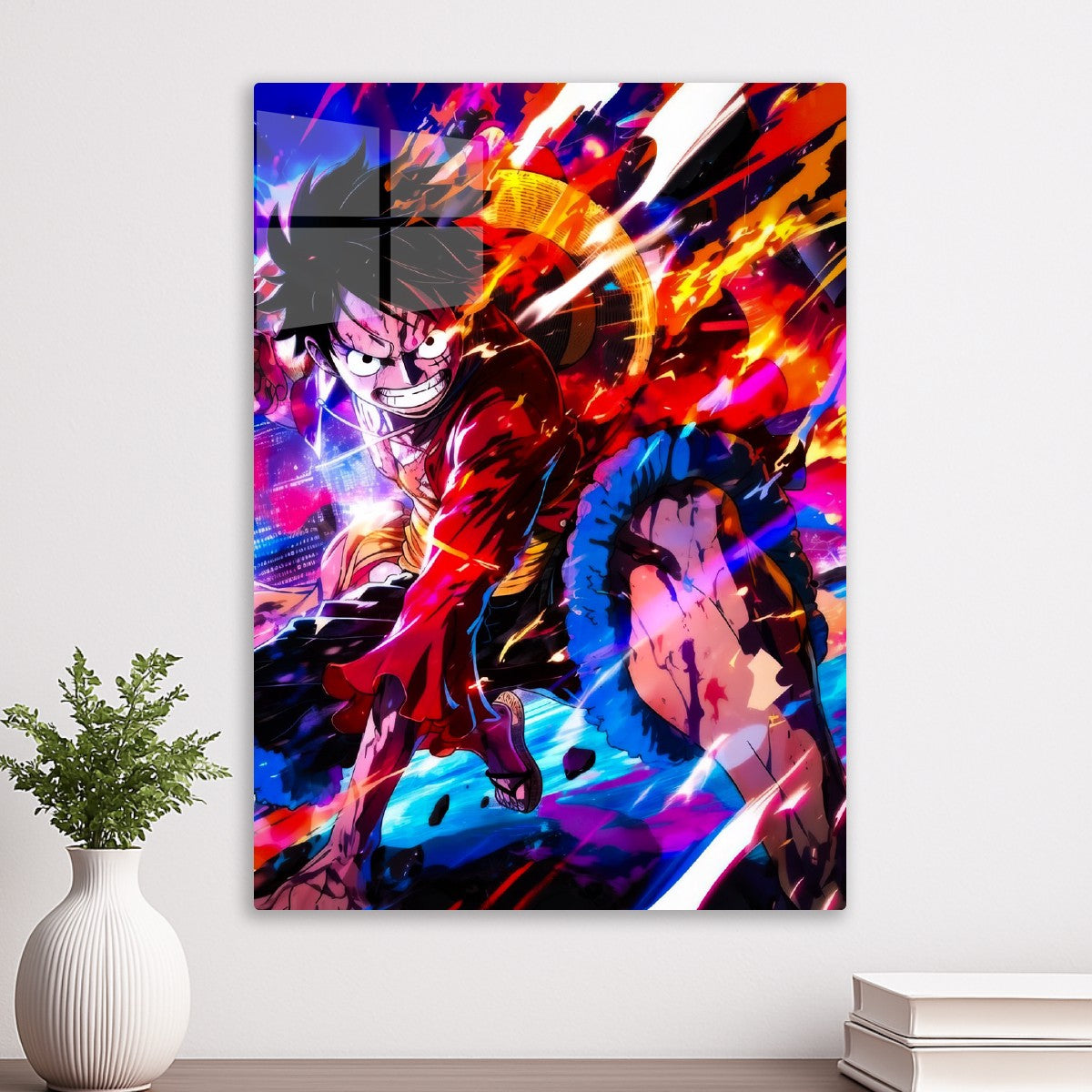 Luffy Fiery Rage Mode