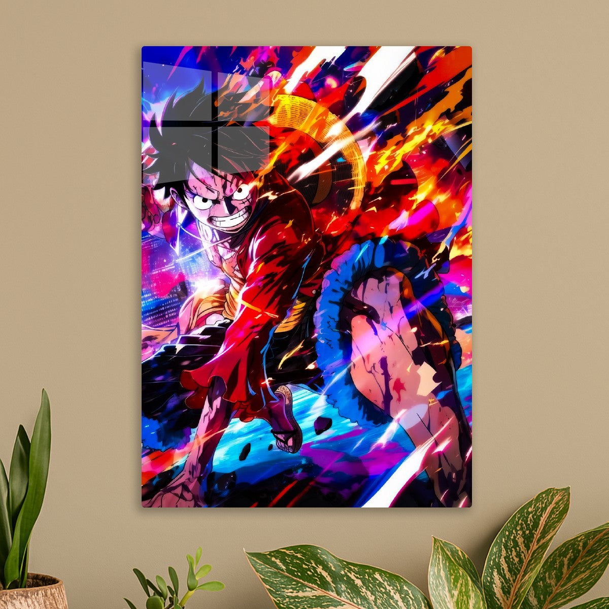 Luffy Fiery Rage Mode