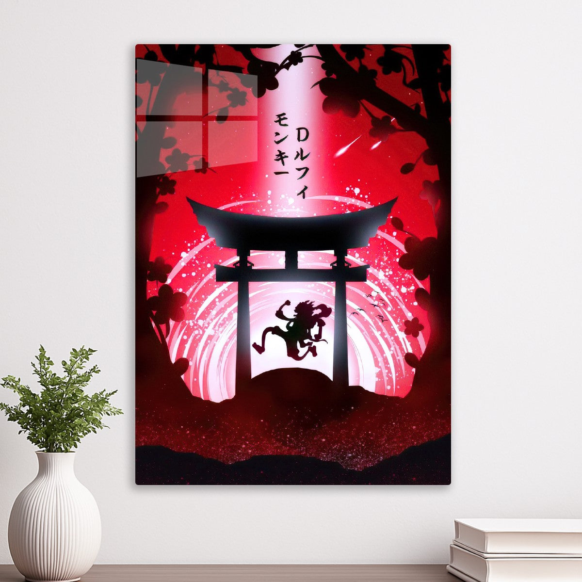 Luffy Shrine Shadow Art