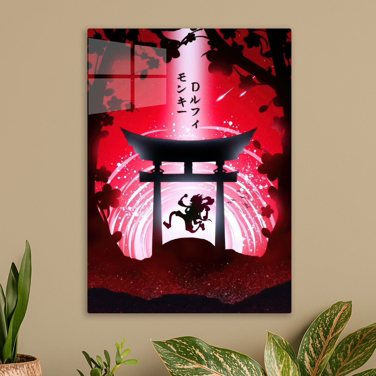 Luffy Shrine Shadow Art