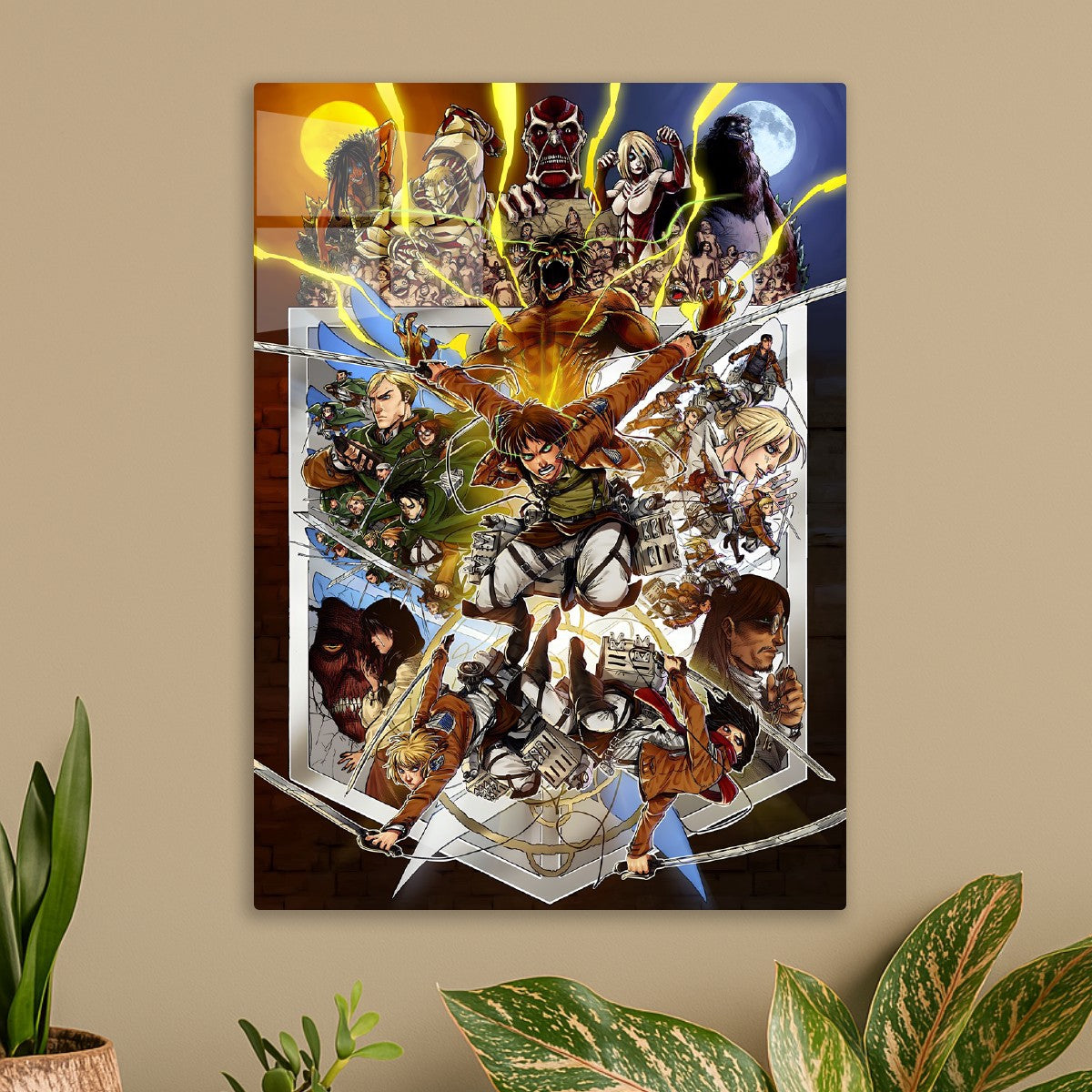 Attack on Titan Walls Fall