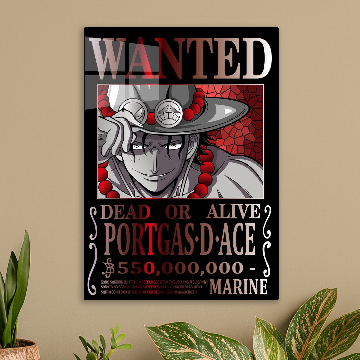One Piece Wanted Poster
