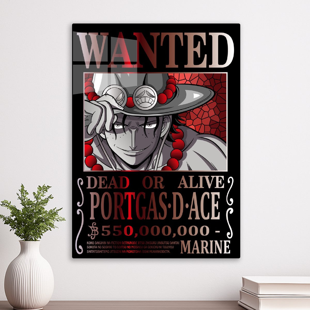 One Piece Wanted Poster