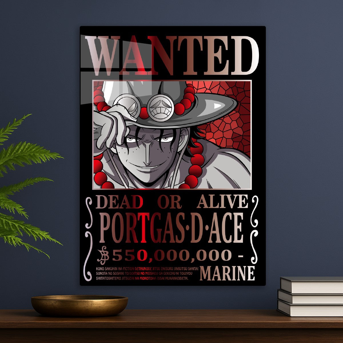 One Piece Wanted Poster