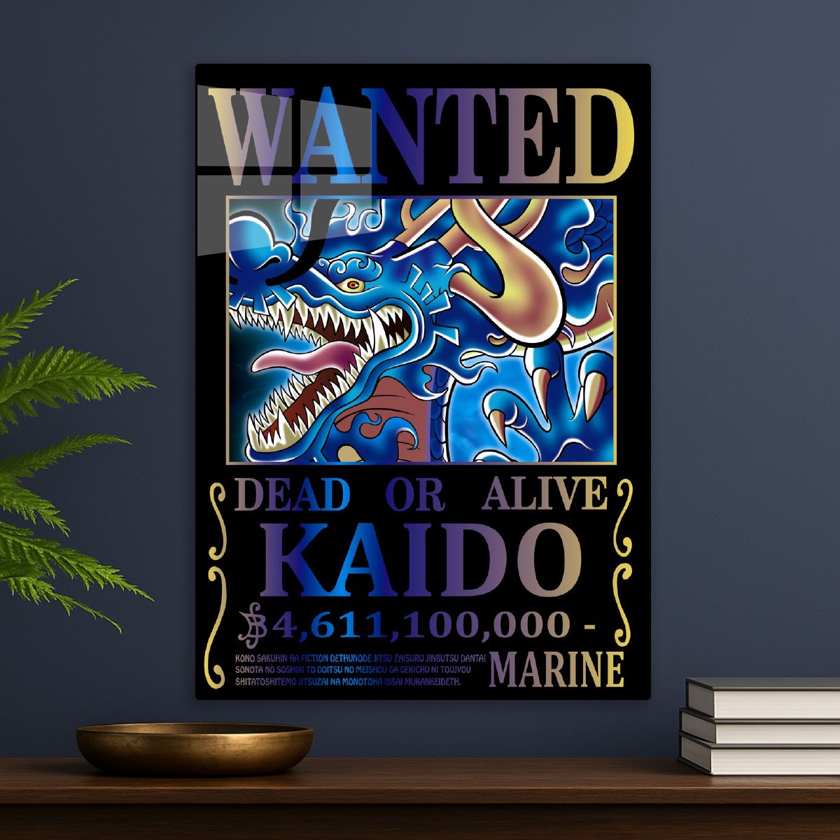 One Piece KAIDO Wanted Poster