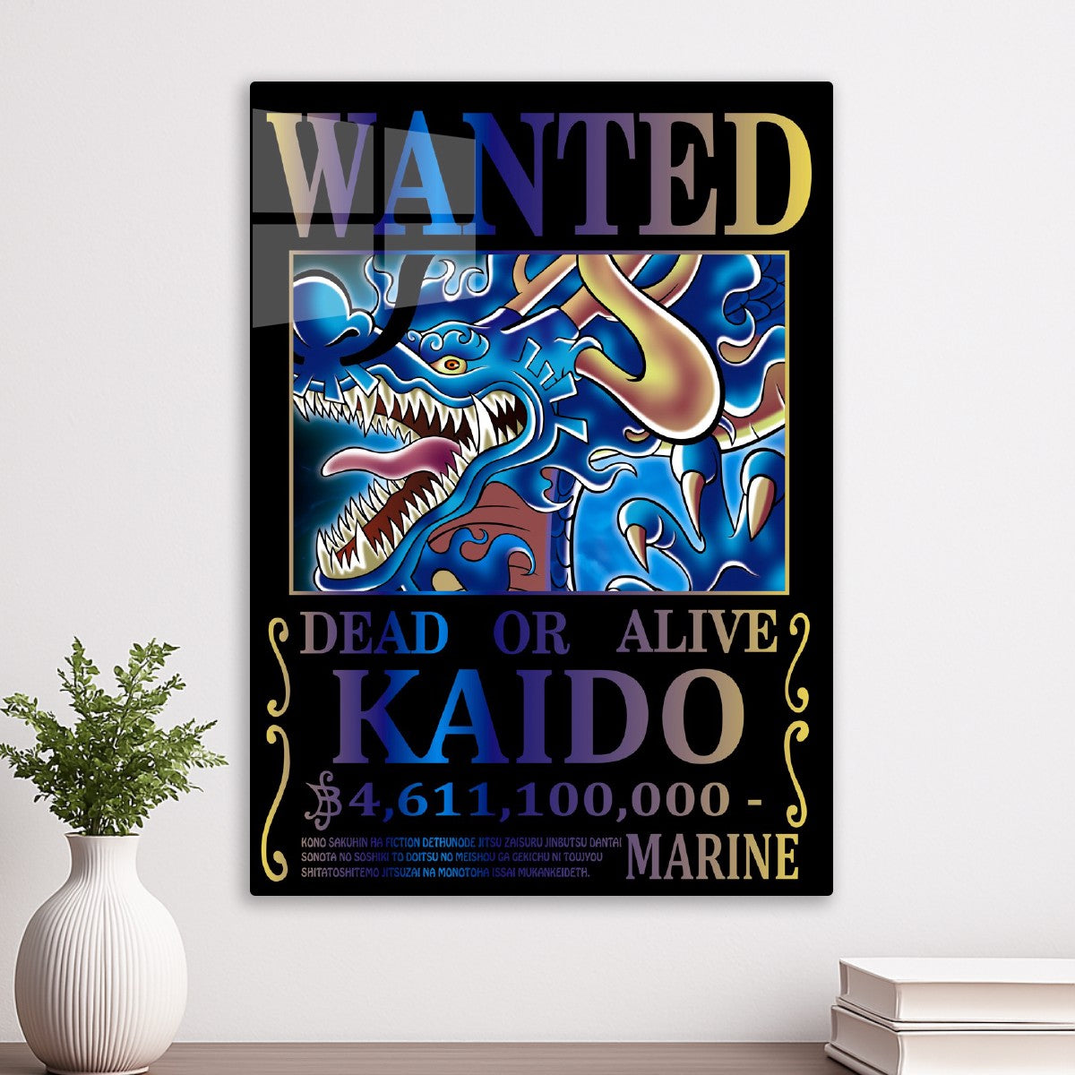 One Piece KAIDO Wanted Poster