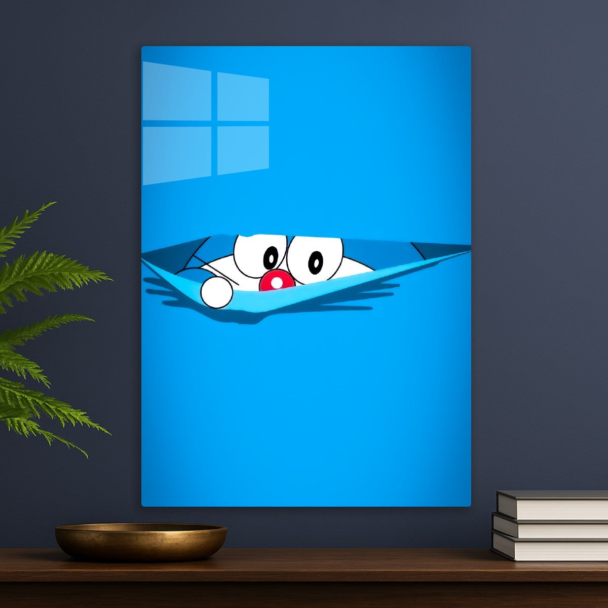 Doraemon Peeking