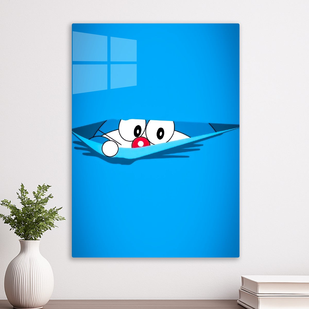 Doraemon Peeking