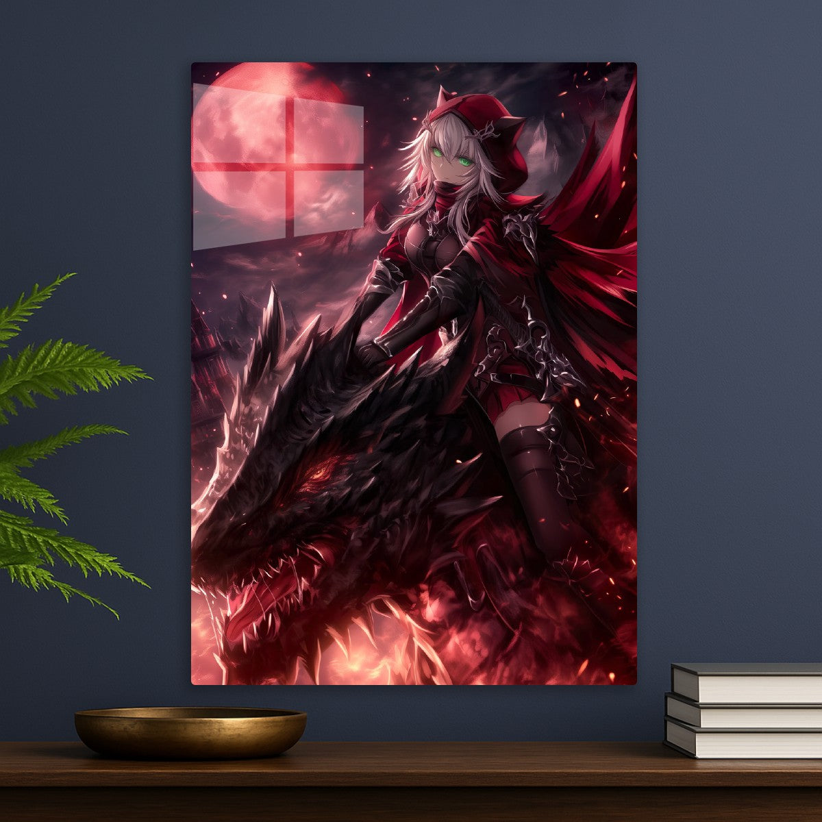 Moonlit Dragon Rider