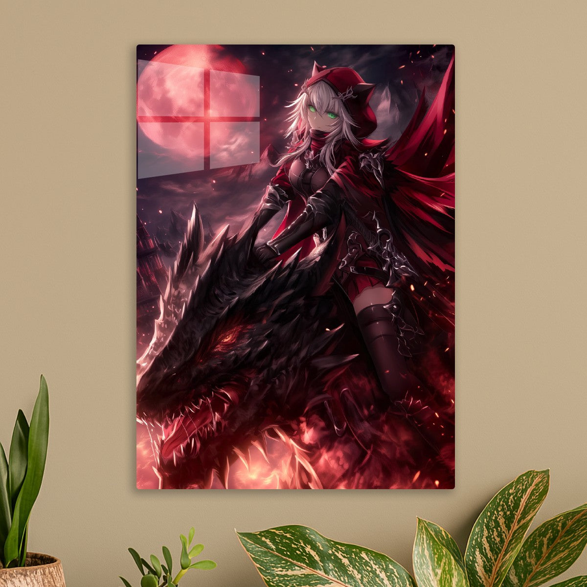 Moonlit Dragon Rider