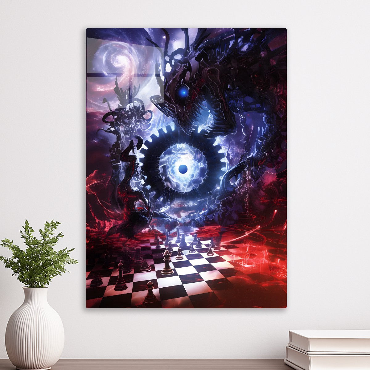 Cosmic Chess Battle