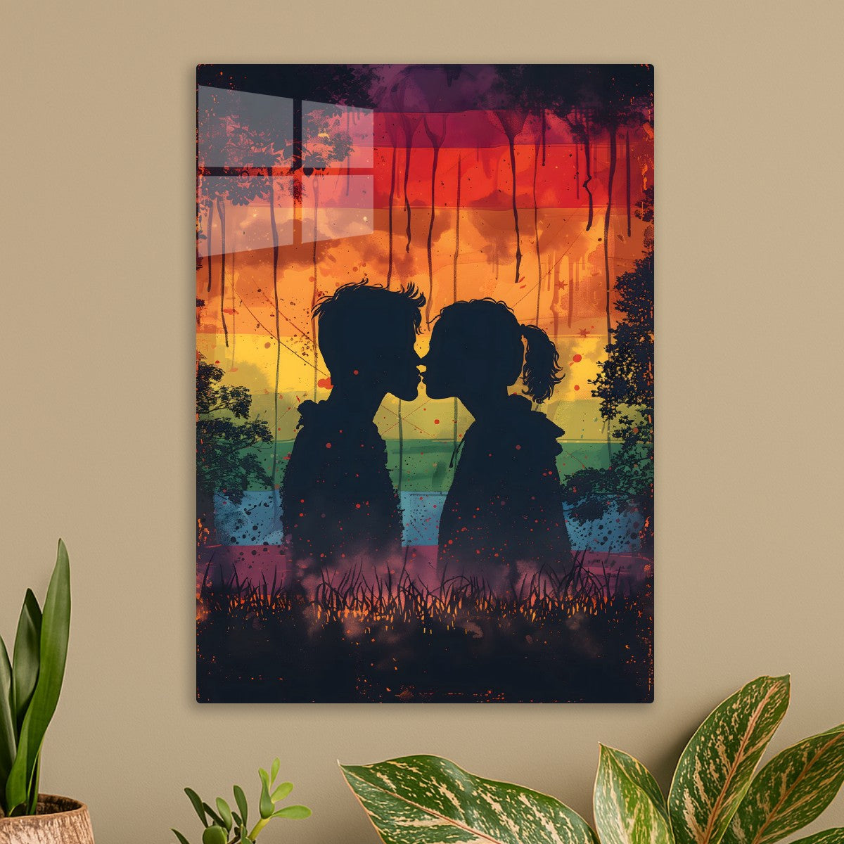 Silhouetted Love