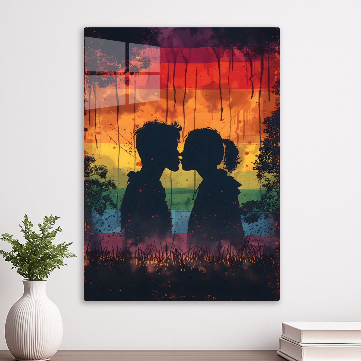 Silhouetted Love