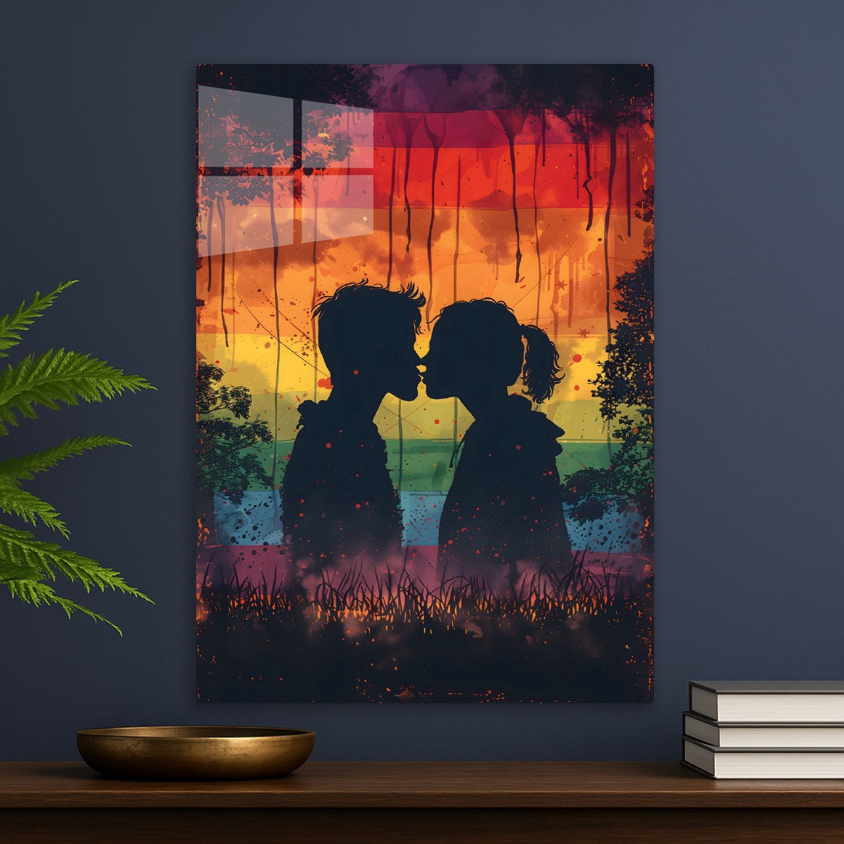 Silhouetted Love