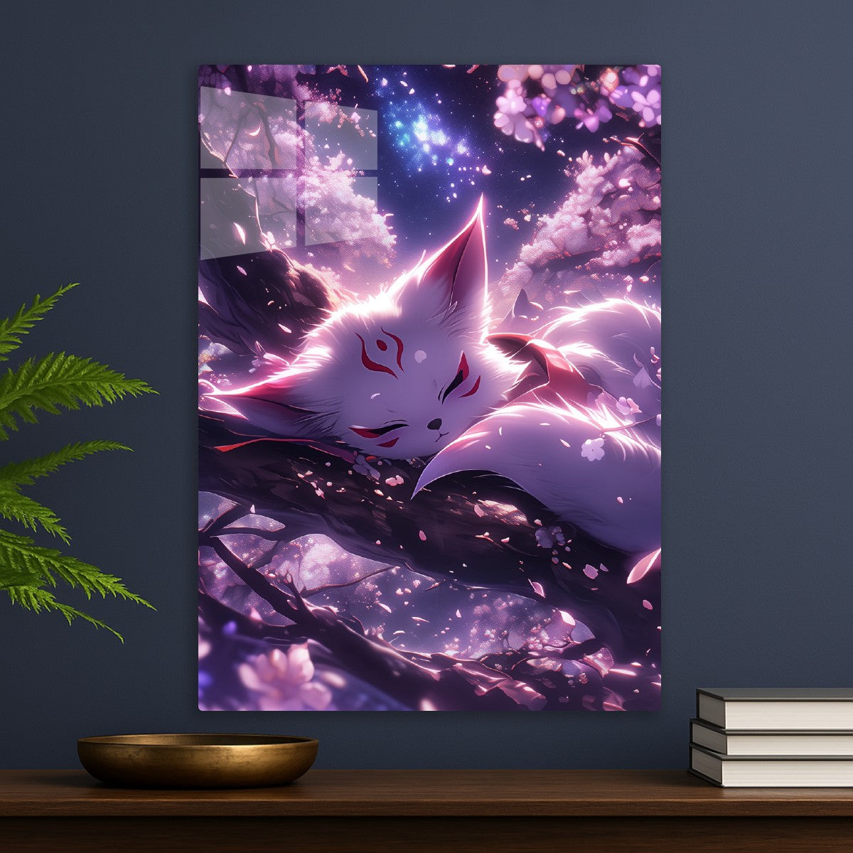 Dreaming Fox Under Sakura