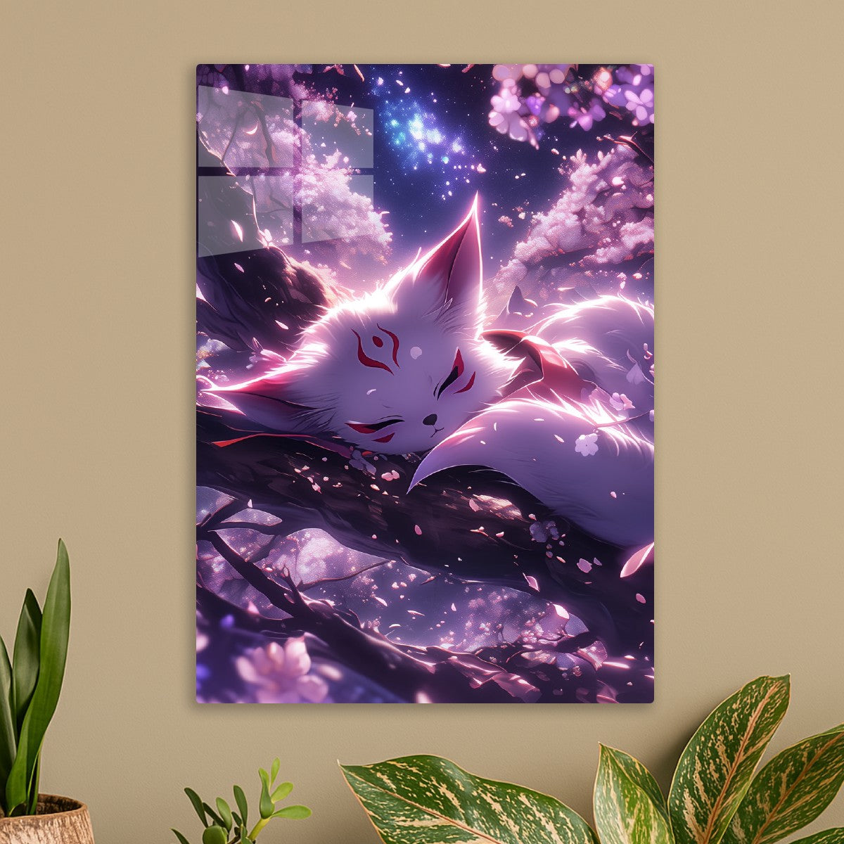Dreaming Fox Under Sakura