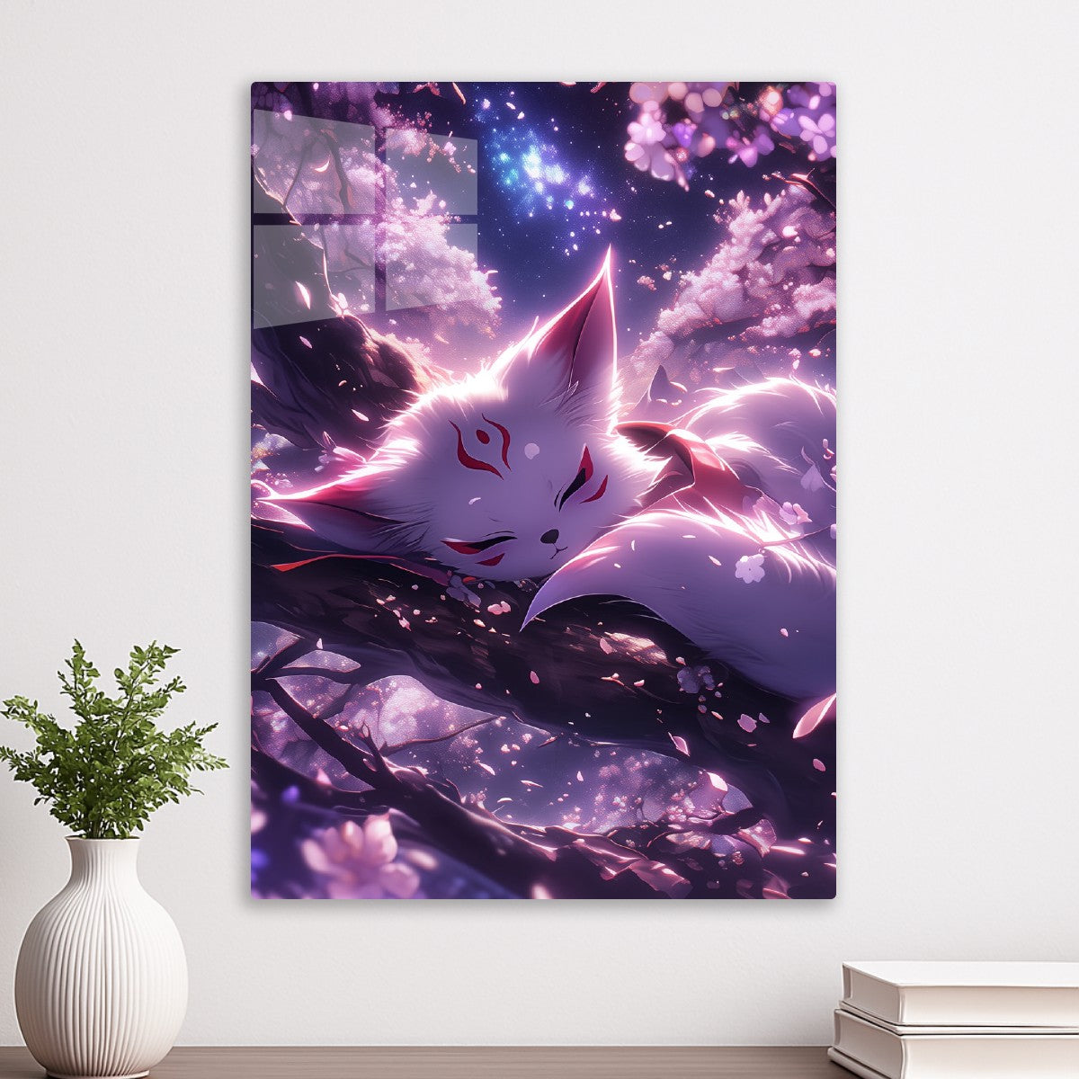 Dreaming Fox Under Sakura