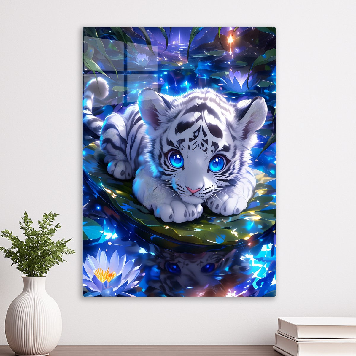 Enchanted Jungle: Blue Tiger