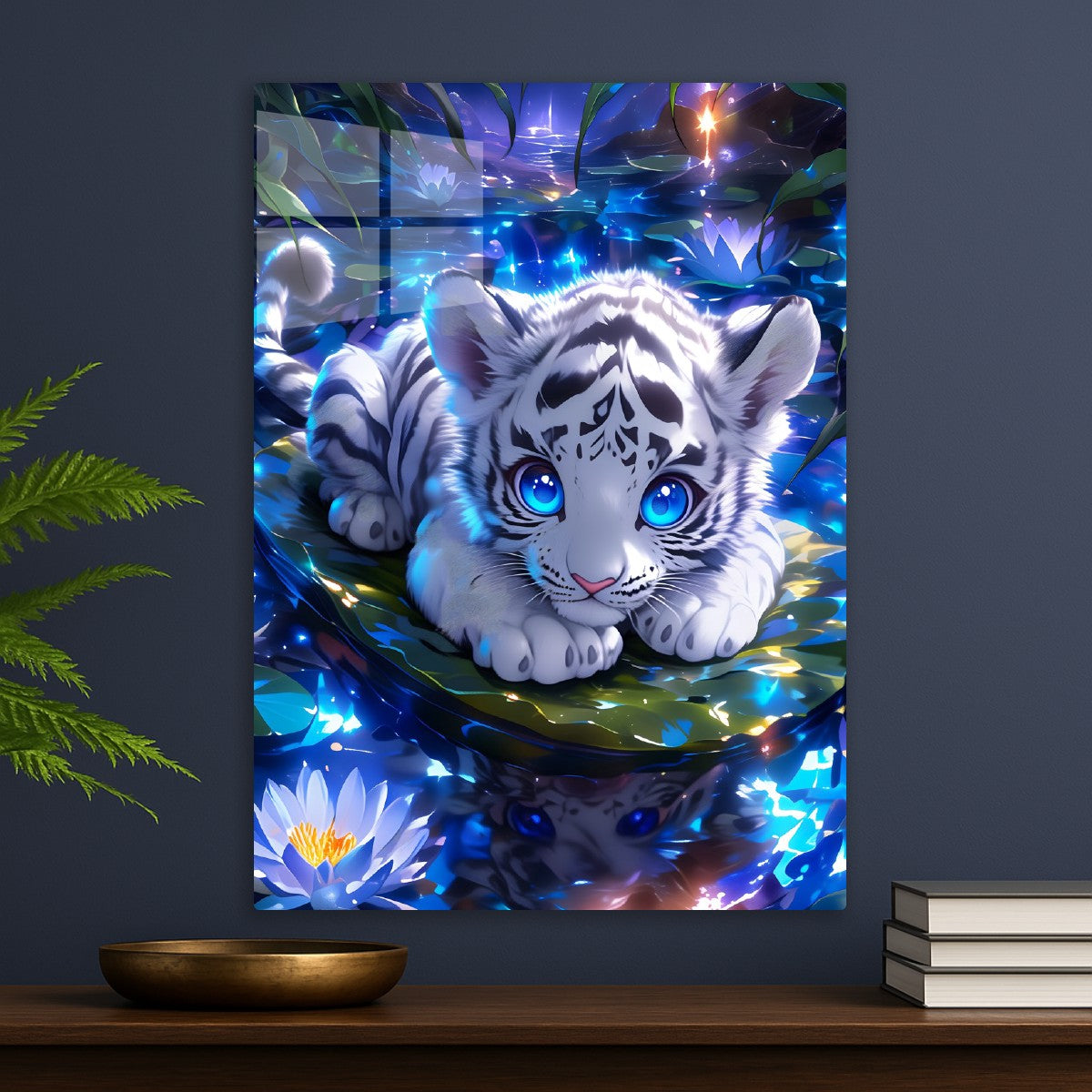 Enchanted Jungle: Blue Tiger