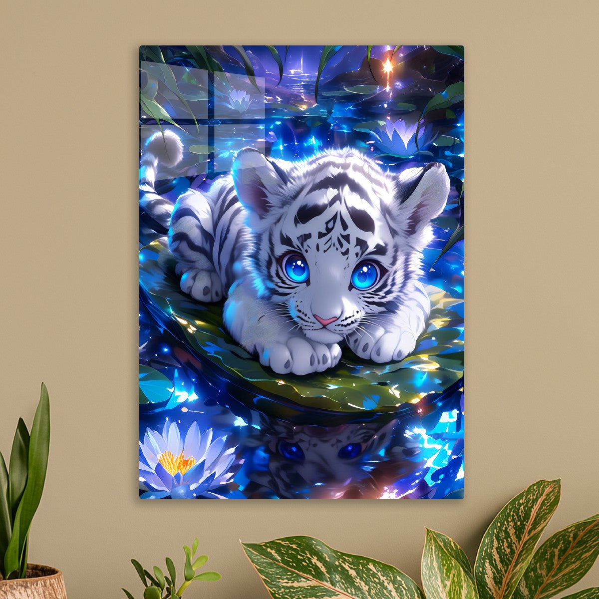 Enchanted Jungle: Blue Tiger