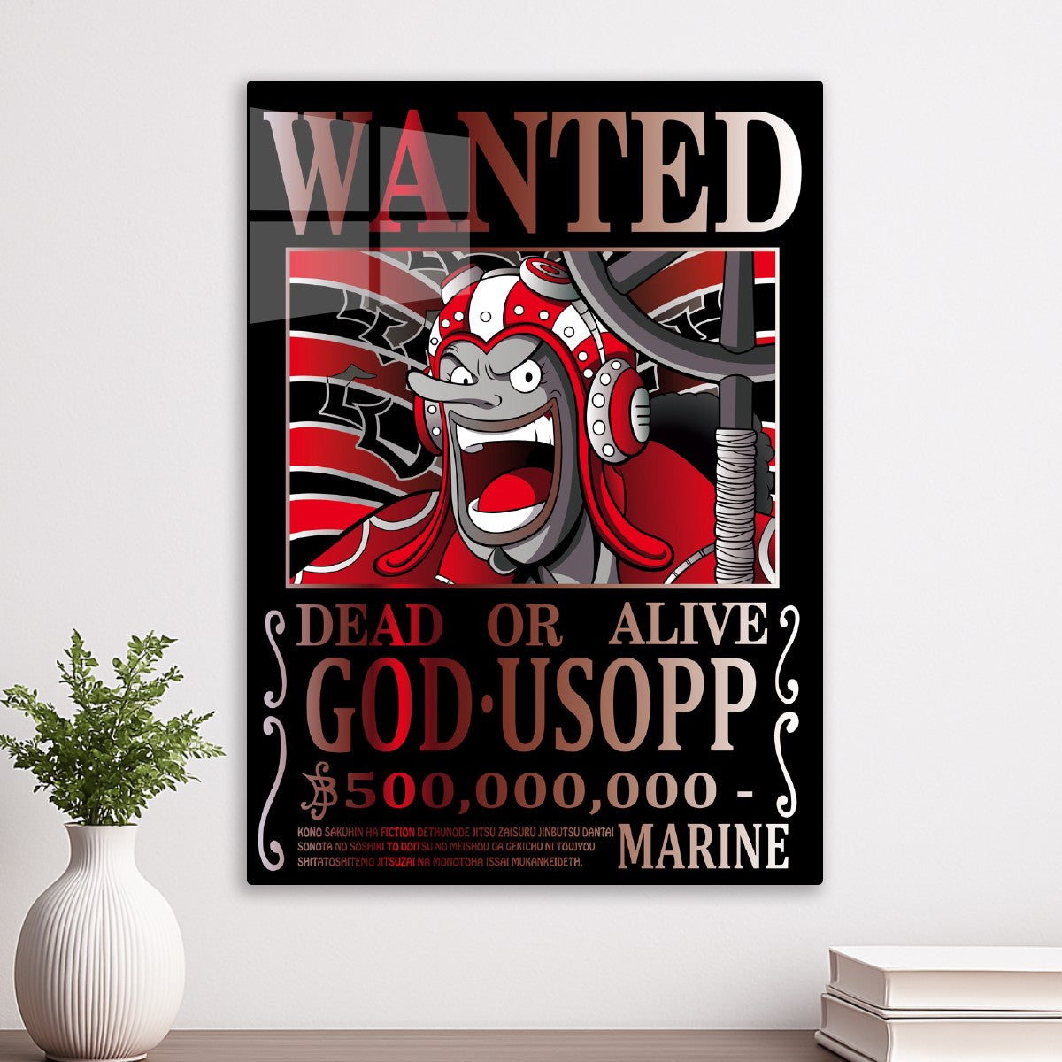 One Piece Usopp Wanted Poster