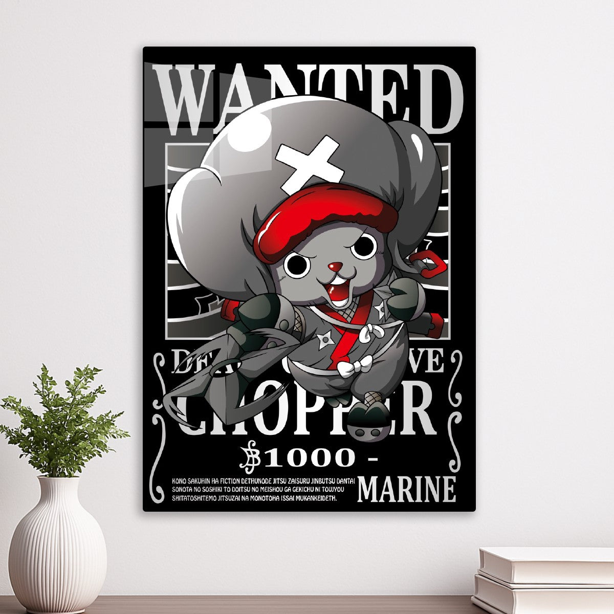 One Piece Chopper Wanted Poster