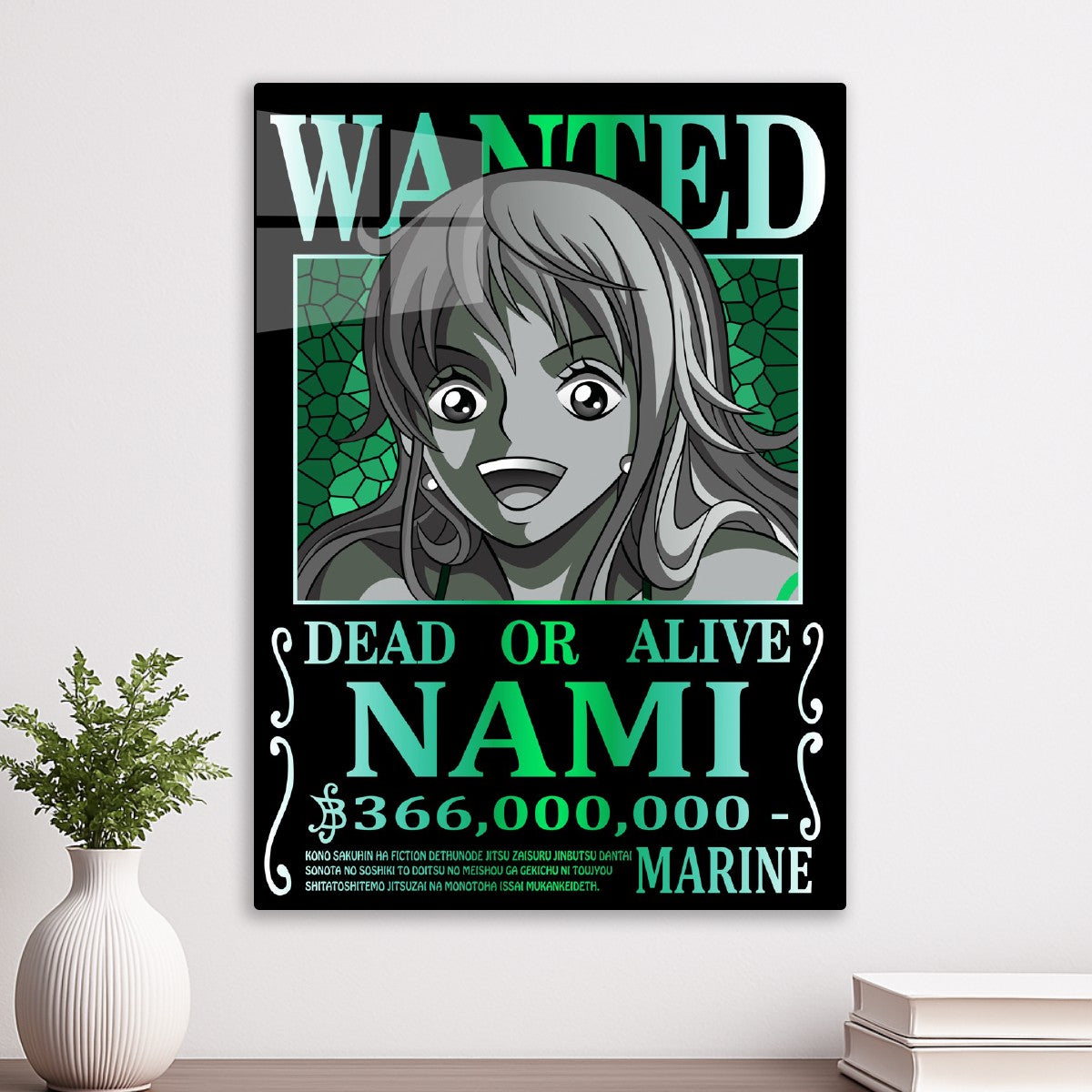 One Piece Wanted Poster