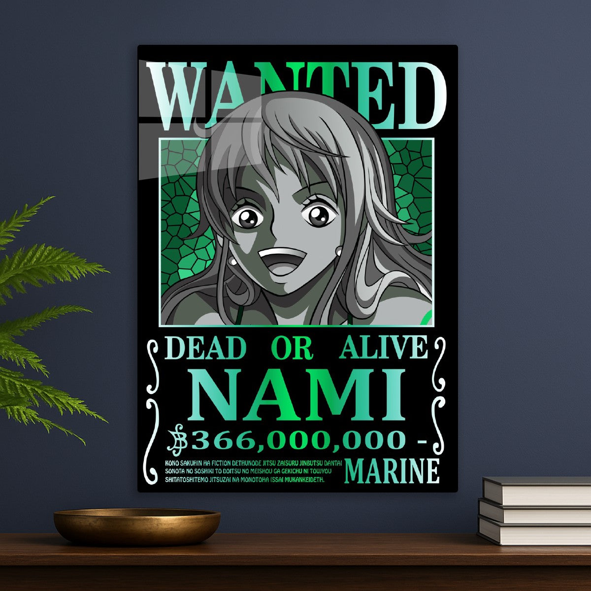 One Piece Wanted Poster