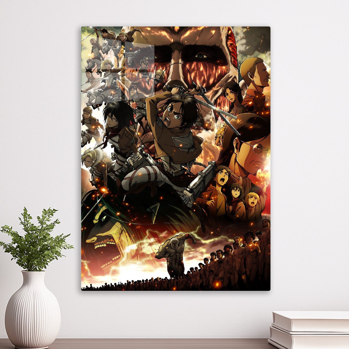 Attack on Titan Walls Fall