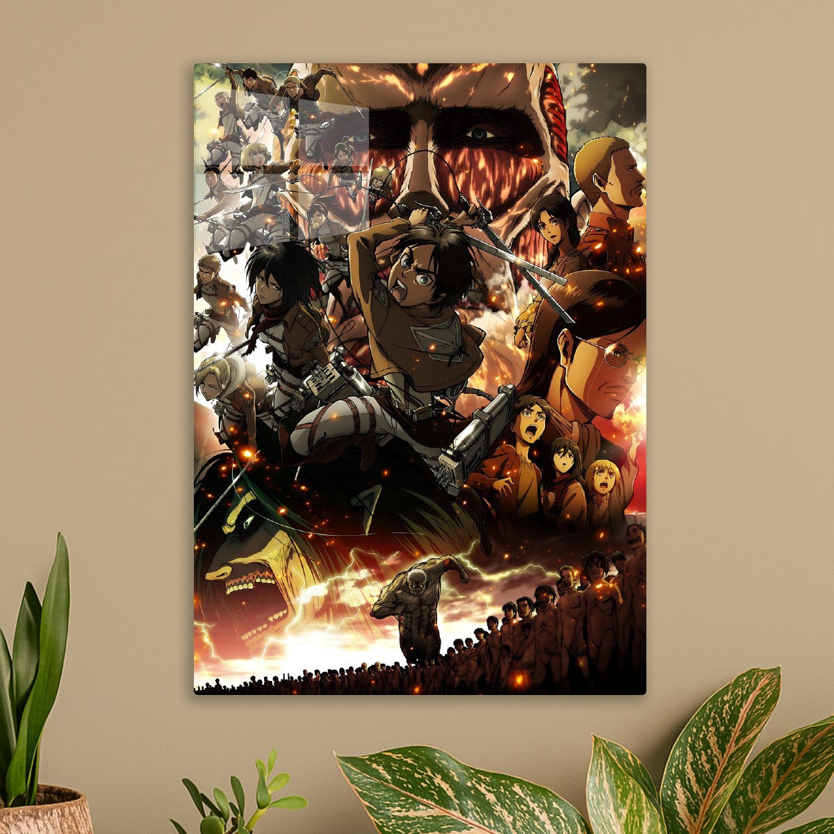 Attack on Titan Walls Fall