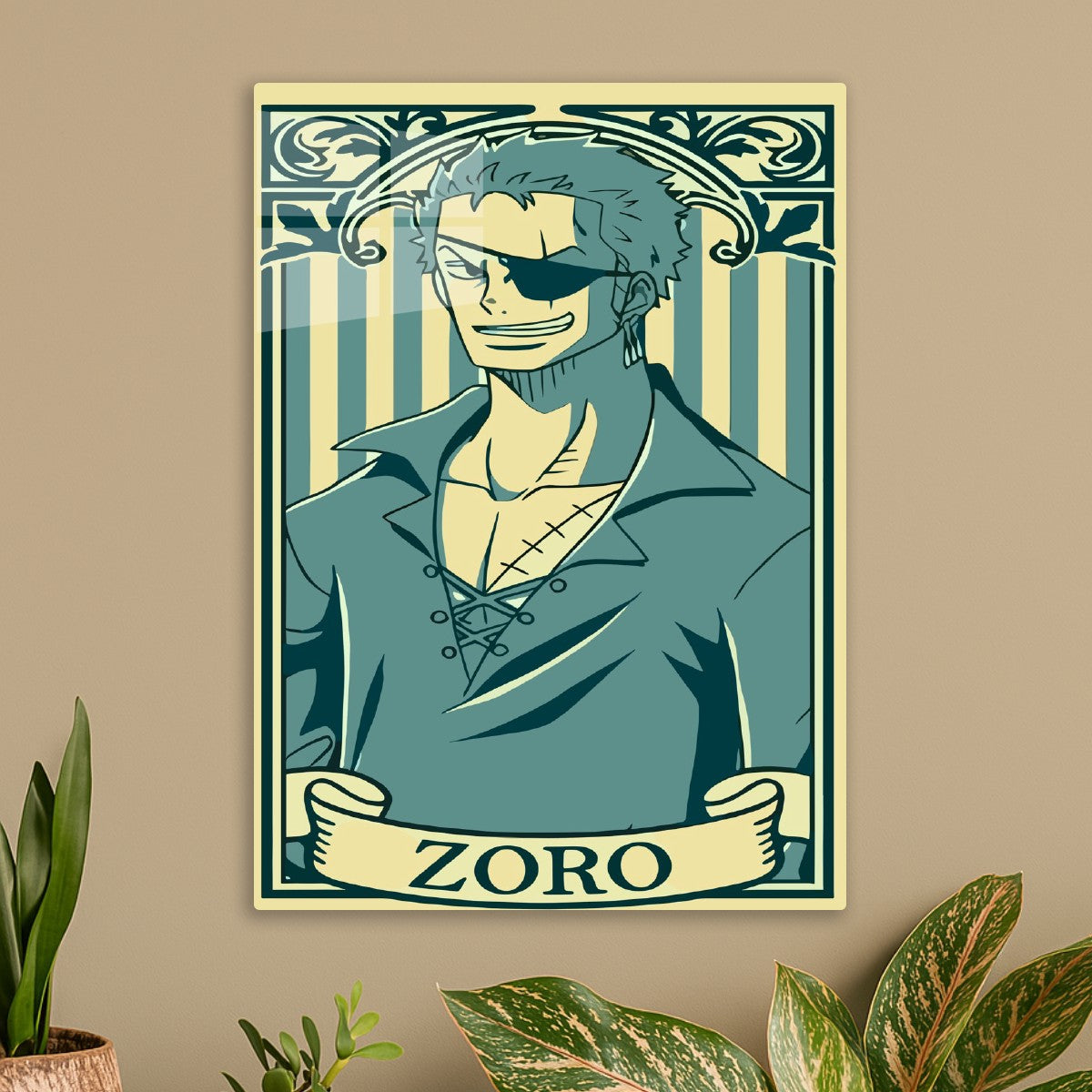 Roronoa Zoro Green Potrait