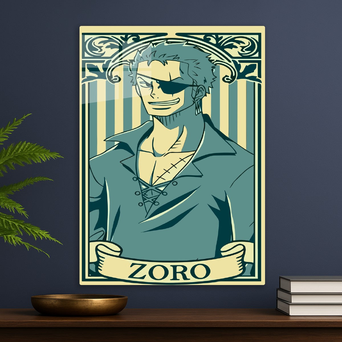 Roronoa Zoro Green Potrait