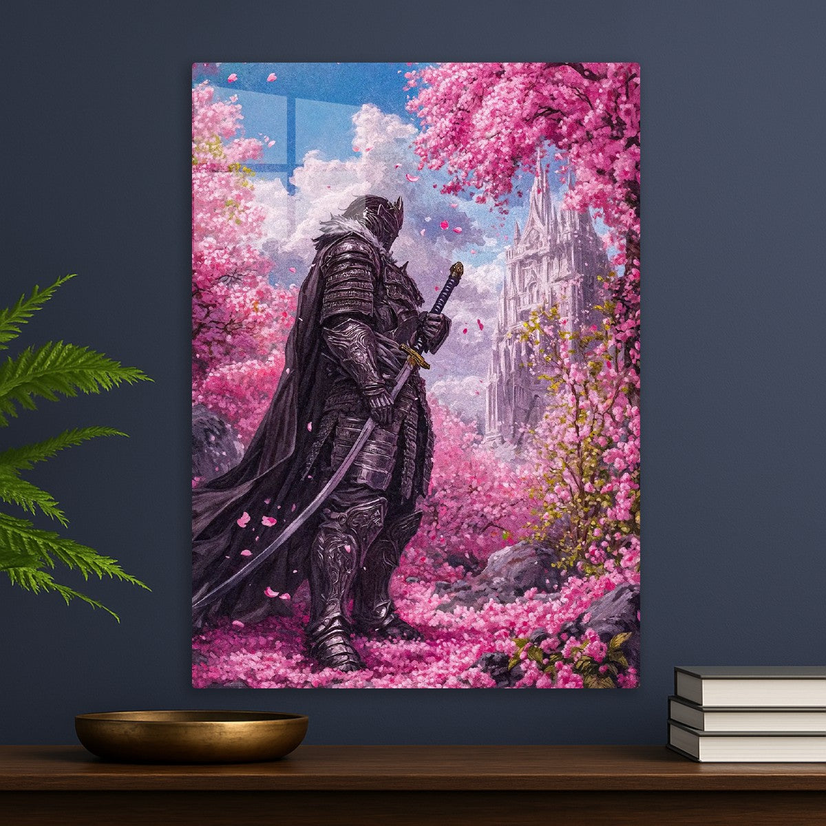 Black knight and castle