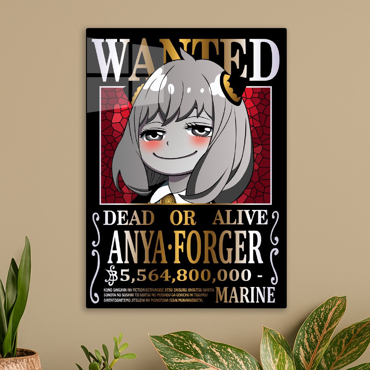 Spy X Family Anya Wanted Poster
