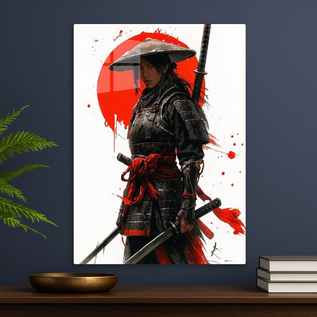 Lady Samurai Walking Alley