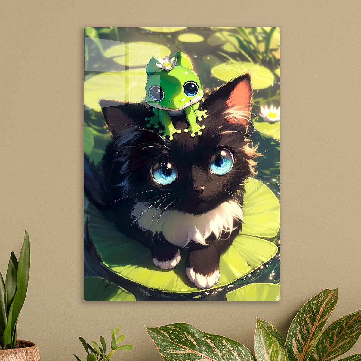 Kitty and Frog's Lily Pad Adve