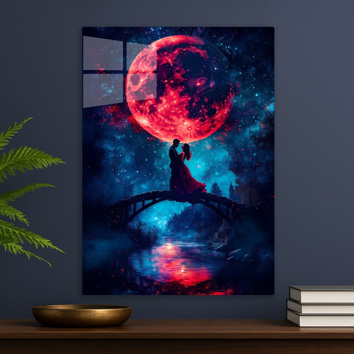 Lovers Under the Crimson Moon