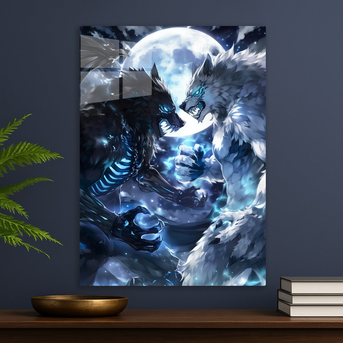 Moonlit Clash of Titans