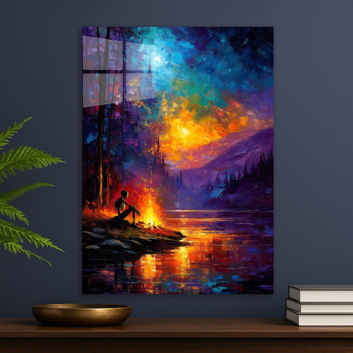 Campfire Reflections